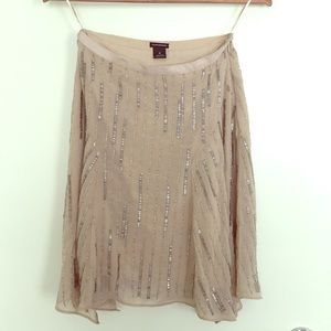 New Club Monaco Sequin Skirt